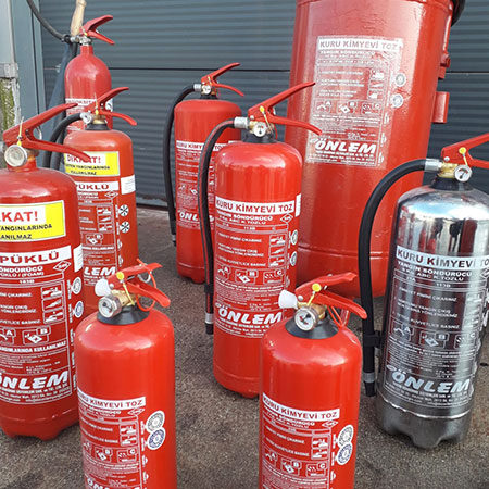 Düzce Yangın Söndürme Cihazları